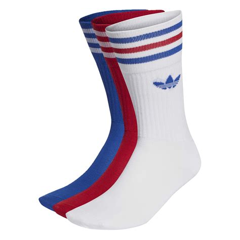 adidas Solid Crew Socken, 3 Paar 